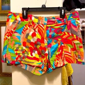 Trina Turk Colorful Printed Summer Shorts
